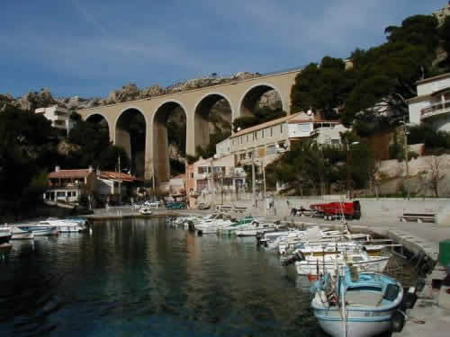 The stunning village of Méjean on the Côte Bleue